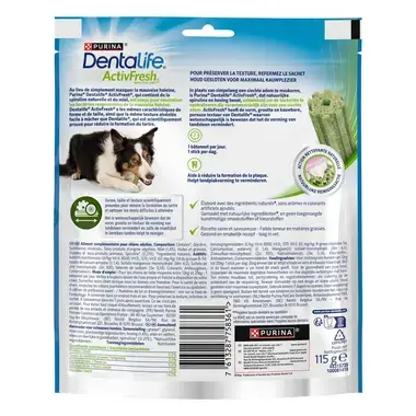 Dentalife® ActivFresh® DAILY ORAL CARE voor middelgrote honden