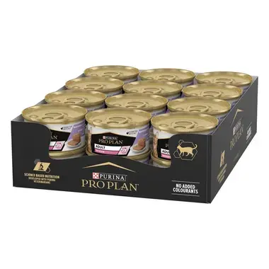 PURINA® PRO PLAN® Delicate Mousse Rijk aan Kalkoen natvoer