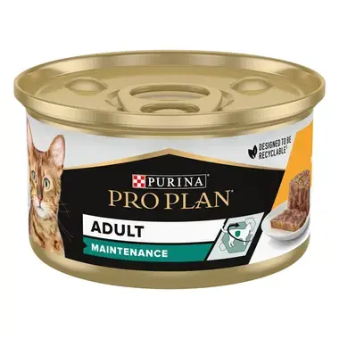 PURINA® PRO PLAN® Adult Kat Terrine Rijk aan Kip natvoer