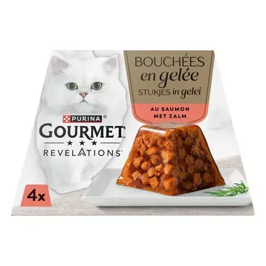 GOURMET™ REVELATIONS™ Fijne Stukjes met Zalm In Gelei