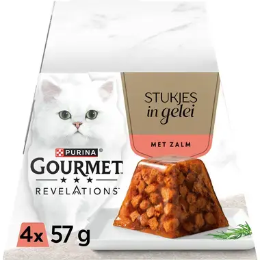 GOURMET™ REVELATIONS™ Fijne Stukjes met Zalm In Gelei