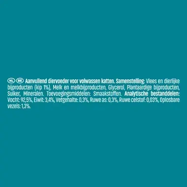 PURINA® ONE® HYDRALIFE® Aanvullend diervoeder voor Volwassen katten met Kipsmaak