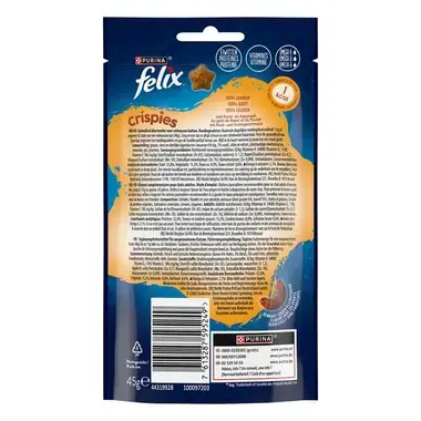 Felix Crispies katten snacks Rund voorzijde