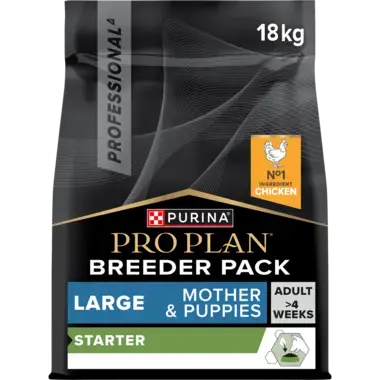 Pro Plan Large puppy starter kip vooraanzicht