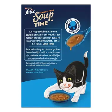 FELIX® Soup Filets Vis Selectie kattenvoer nat