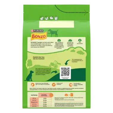 BONZO® Senior met Kip en Groenten hondenvoer