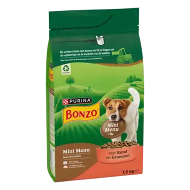 BONZO® Mini Menu met Lam en Rund hondenvoer