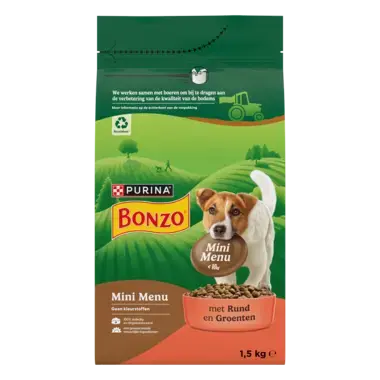 BONZO® Mini Menu met Lam en Rund hondenvoer