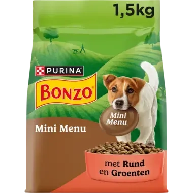 BONZO® Mini Menu met Rund hondenvoer