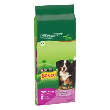 BONZO® Maxi voor grote rassen met Rund hondenvoer