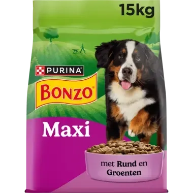 BONZO® Maxi voor grote rassen met Rund hondenvoer