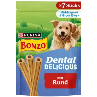 BONZO® Dental Delicious gebitsverzorgende hondensnacks