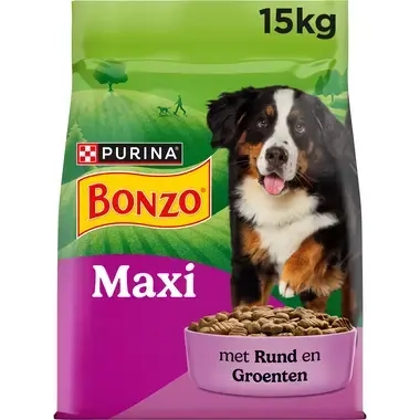 BONZO® Maxi voor grote rassen met Rund hondenvoer