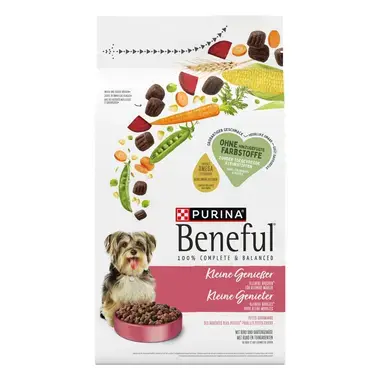 BENEFUL® Kleine Genieter met Rund en Tuingroenten hondenvoer