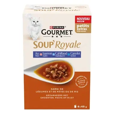 GOURMET™ Soup Royale Vis Kattenvoer Nat