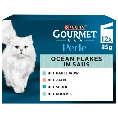 GOURMET™ Perle Ocean Flakes in Saus kattenvoer nat