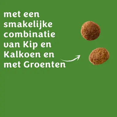 FELIX® Dubbel Zo Lekker Inhome met Kip en Kalkoen kattenvoer