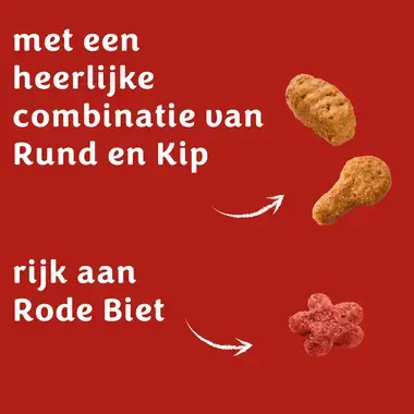 FELIX® Dubbel Zo Lekker met Rund en Kip kattenvoer