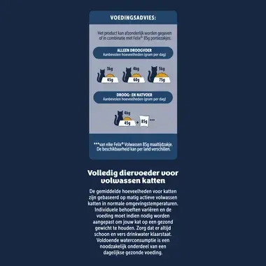 FELIX® Dubbel Zo Lekker met Rund en Kip kattenvoer