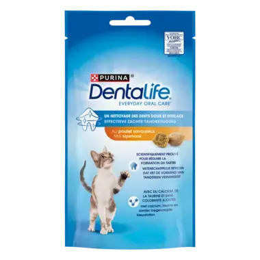 Dentalife kat kip snacks VOORZIJDE