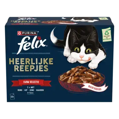 Felix kattenvoer Heerlijke Reepjes Farm