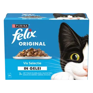 Felix kattenvoer Original vis selectie vooraanzicht