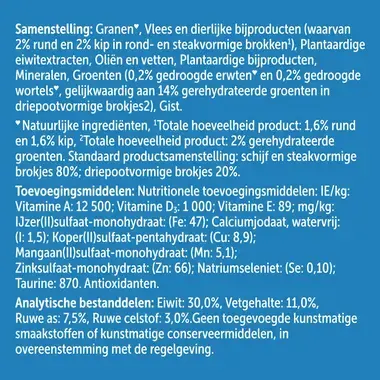 FELIX® Original met Rund en Kip en met Groenten Kattenvoer