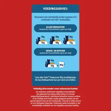 FELIX® Original met Rund en Kip en met Groenten Kattenvoer