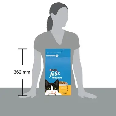 FELIX® Original met Kip en Kalkoen en met Groenten kattenvoer