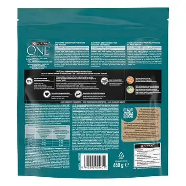 PURINA ONE® High Protein Rijk aan Zalm kattenvoer
