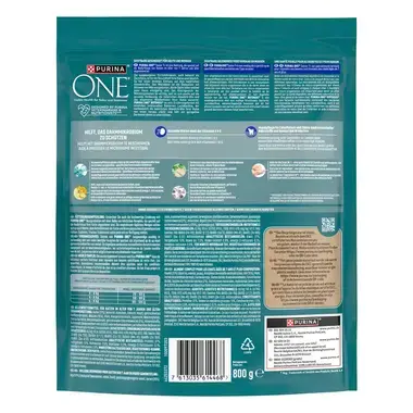 PURINA ONE® Senior 7+ Rijk aan Kip en Volkoren Granen kattenvoer