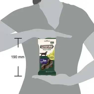 AdVENTuROS™ Wild Chew voor kleine honden Rijk aan Hert hondensnacks