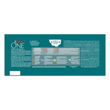 Purina ONE® Sterilcat Fijne Malse Reepjes in Saus met Zalm, Kalkoen, Rund en Kip natvoer voor katten 40x85g