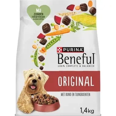 BENEFUL® Original met Rund, Tuingroenten en Vitaminen hondenvoer