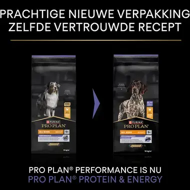 Purina PRO PLAN® All Sizes Adult Protein & Energy Rijk aan Kip hondenvoer