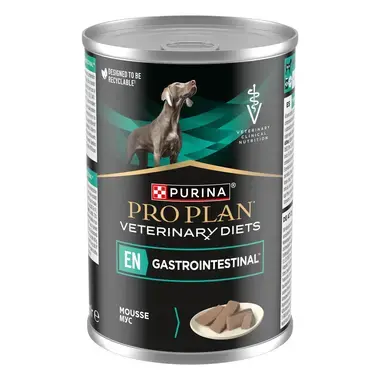PRO PLAN VETERINARY DIETS EN Gastrointestinal Natvoer hond voorzijde