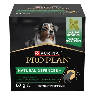 PRO PLAN® Dog Natural Defences supplement tabletten