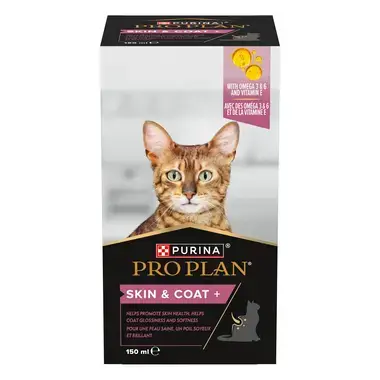 PRO PLAN® Cat Skin & Coat Supplement olie