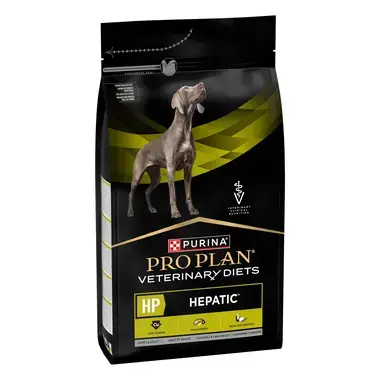 PPVD HP Hepatic hondenvoer Voorzijde