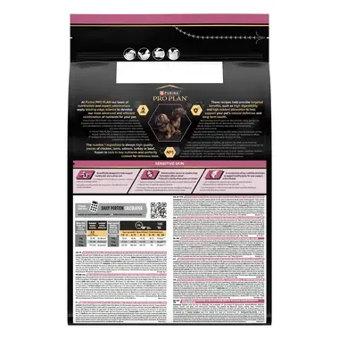 Back PURINA® PRO PLAN® Small & Mini Puppy Sensitive Skin 
