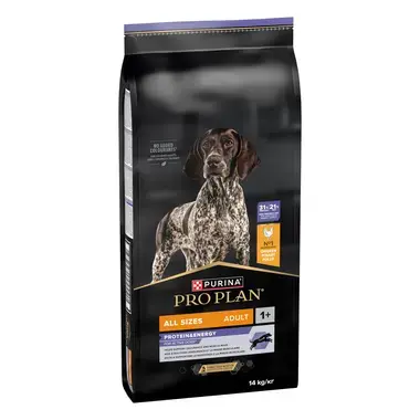 Front PURINA® PRO PLAN® All Sizes Adult Performance 