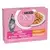 Purina ONE® Junior Fijne Malse Reepjes in Saus met Kip en Zalm natvoer voor katten 8x85g