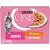 Purina ONE® Junior Fijne Malse Reepjes in Saus met Kip en Zalm natvoer voor katten 8x85g