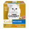 Gourmet Gold kattenvoer mousse kip zalm konijn MHI