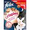 FELIX® Crispies met Zalm- & Forelsmaak kattensnacks