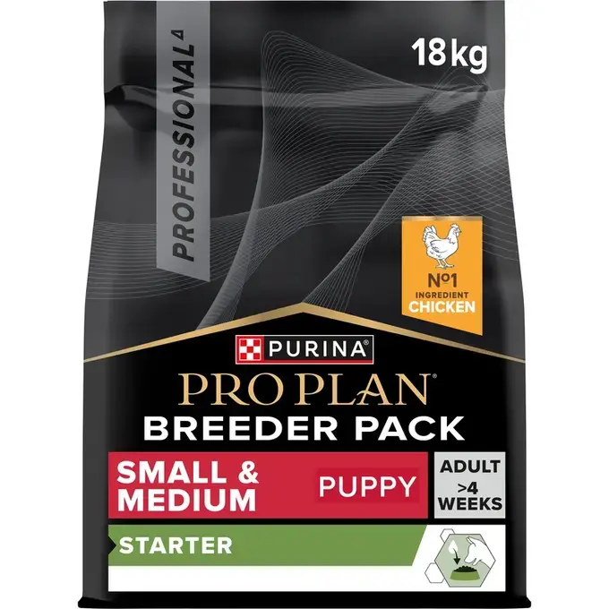 PRO PLAN® Small & Medium Puppy Starter hondenvoer | Purina NL