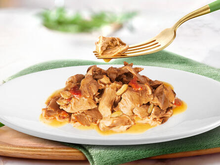 gourmet natures creations met zeevis